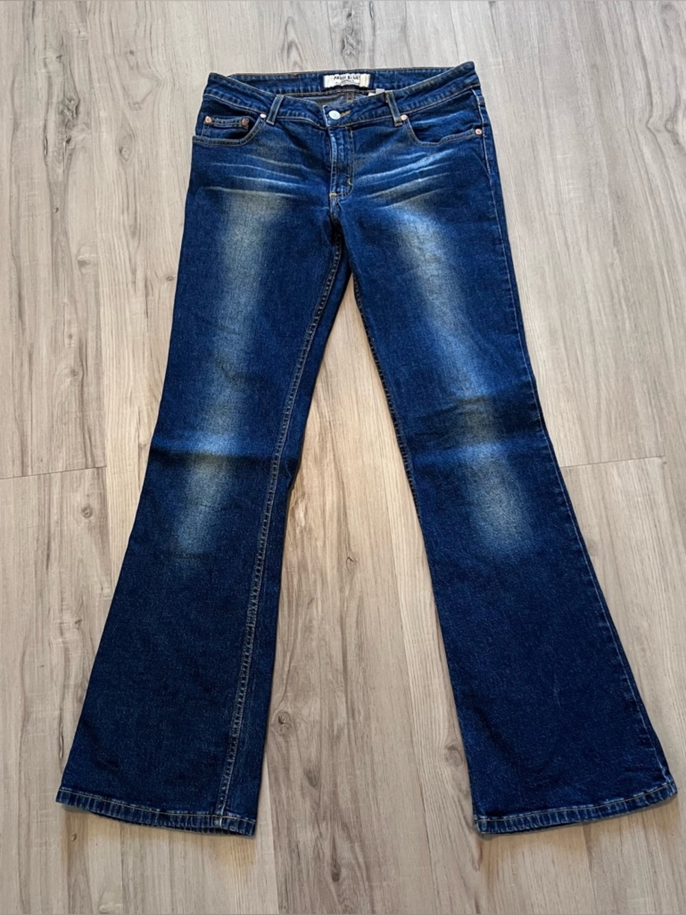 Vintage Paris Blues Dark Blue Flare Women’s Jeans y2k size 5 EUC
